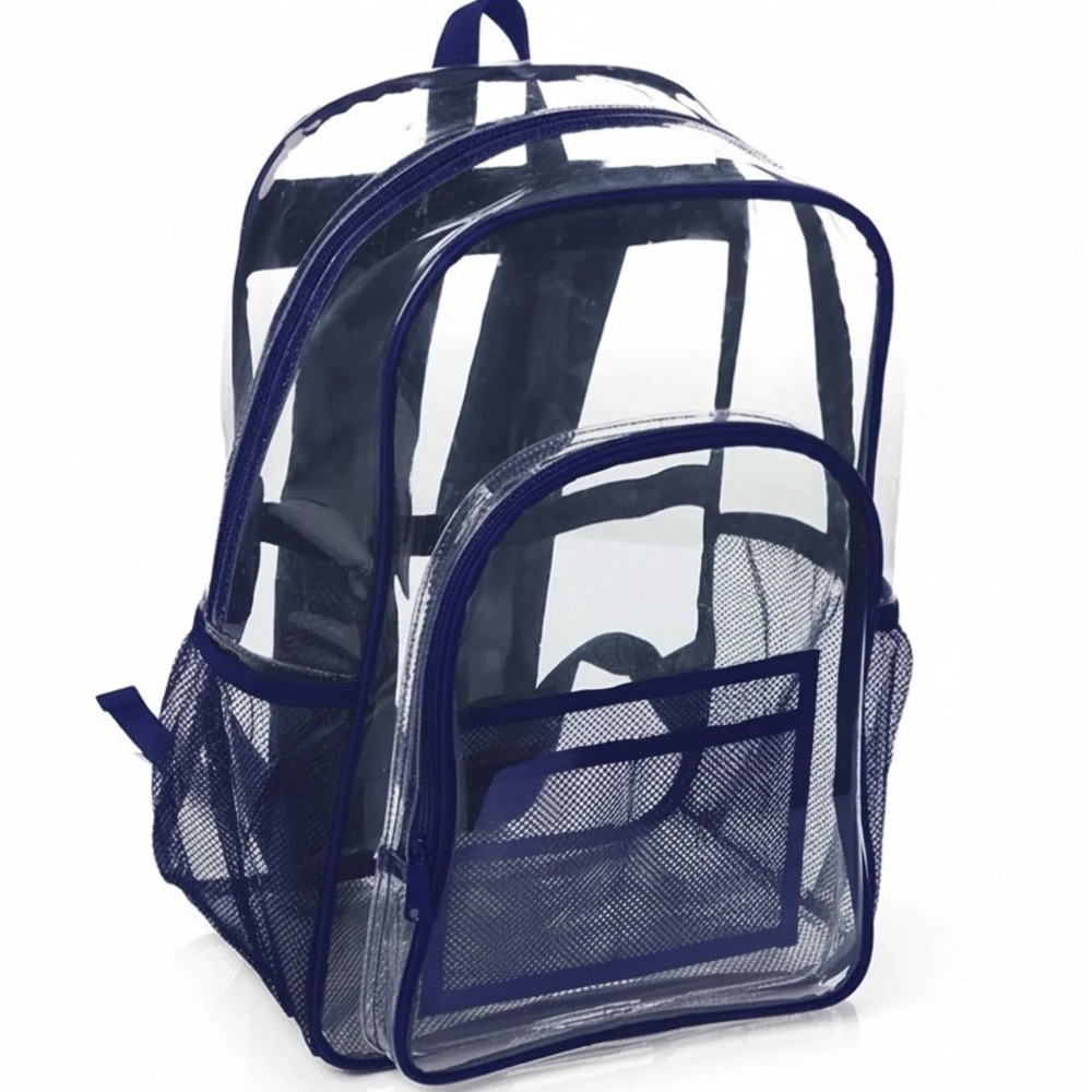 Clear‎ Transparent Stadium Backpack Women Lightweight Travel Festival